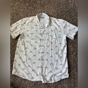 Tipsy Elves Rainbow Button Down